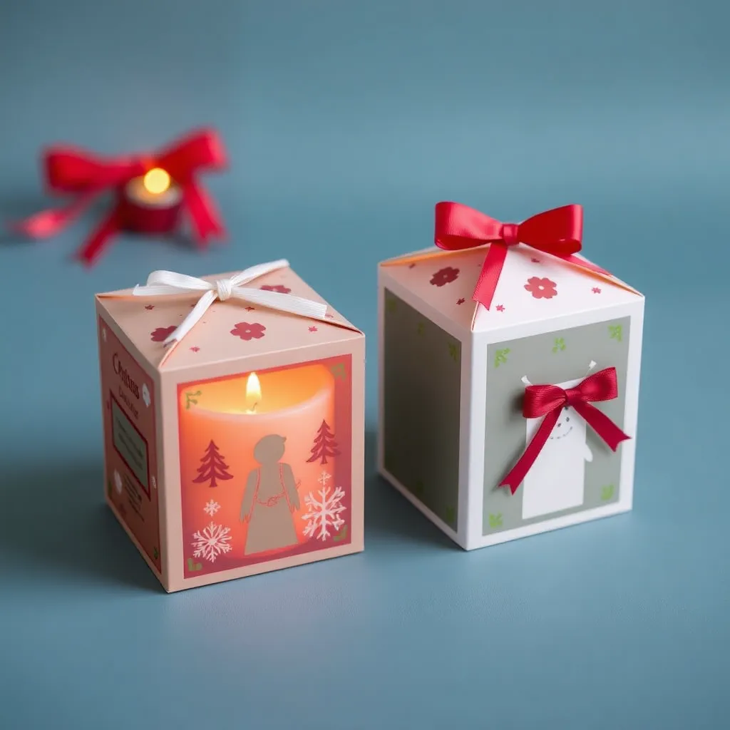 Christmas Candle Boxes